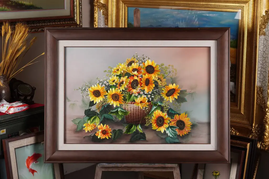 Giỏ hoa Hướng Dương